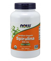 Spirulina 500 mg 500 Tablets, Organic