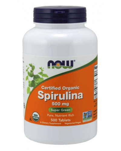 Spirulina 500 mg 500 Tablets, Organic