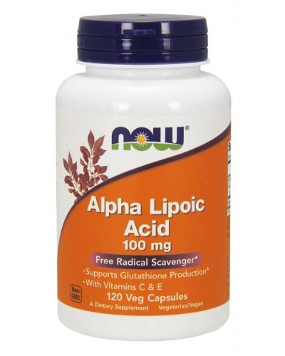 Alpha Lipoic Acid 100 mg 120 Veg Capsules