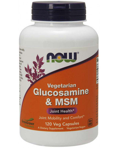 Glucosamine & MSM, Vegetarian 120 Veg Capsules