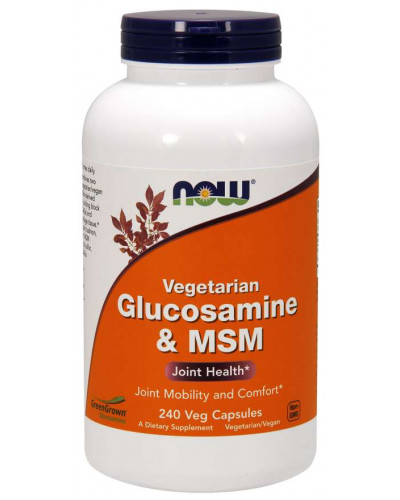Glucosamine & MSM, Vegetarian 240 Veg Capsules