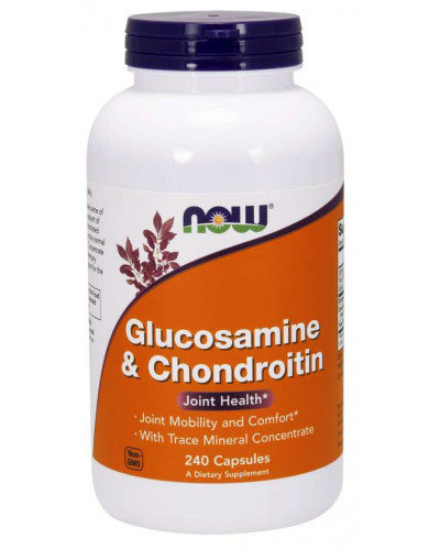 Glucosamine & Chondroitin with Trace Minerals 240 Capsules