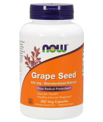 Grape Seed 100 mg 200 Veg Capsules