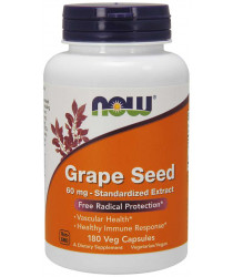 Grape Seed 60 mg 180 Veg Capsules