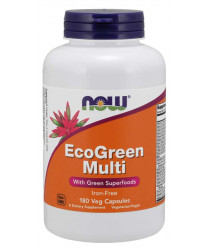 EcoGreen Multi Vitamin 180 Veg Capsules