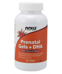 Prenatal Gels + DHA 180 Softgels