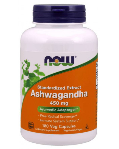 Ashwagandha 450 mg 180 Veg Capsules