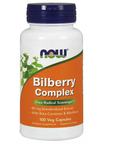 Bilberry Complex 80 mg 100  Veg Capsules