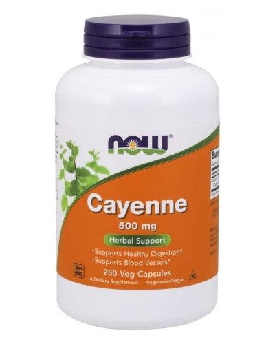 Cayenne 500 mg Veg 250 Capsules