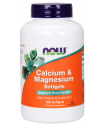 Calcium & Magnesium  120 Softgels