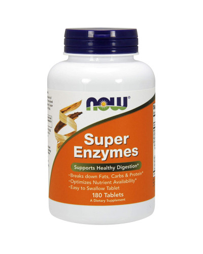 Super Enzymes Capsules - Now Foods
