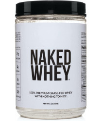 NAKED WHEY 1LB - 100% Grass Fed Whey Protein Powder