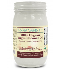 100% Organic Virgin Coconut Oil- 16 Ounce