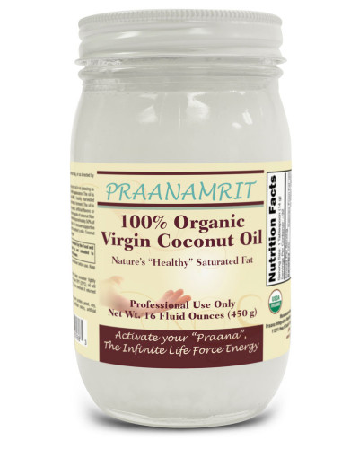 100% Organic Virgin Coconut Oil- 16 Ounce
