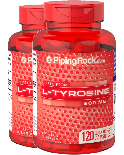 Piping Rock - L-Tyrosine, 500 mg - 120 Capsules