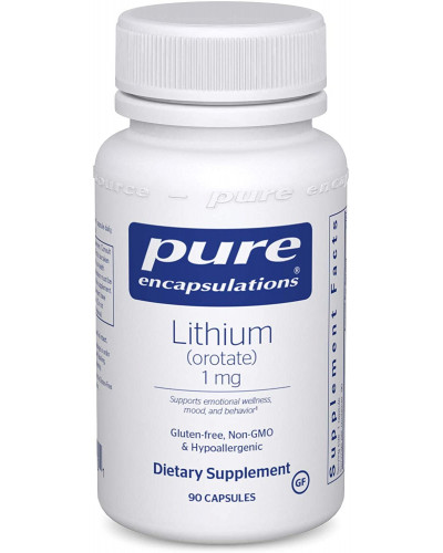 Lithium Orotate 1 mg - 90 Capsules