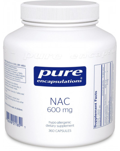 NAC (n-acetyl-l-cysteine) 600 mg 360 capsules