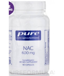 NAC (n-acetyl-l-cysteine) 600 mg 90 capsules