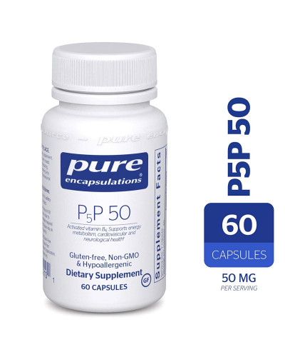 P5P 50 (activated vitamin B6) - 60 capsules