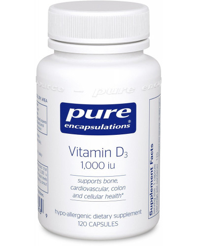 Vitamin D3 1,000 IU 120 capsules
