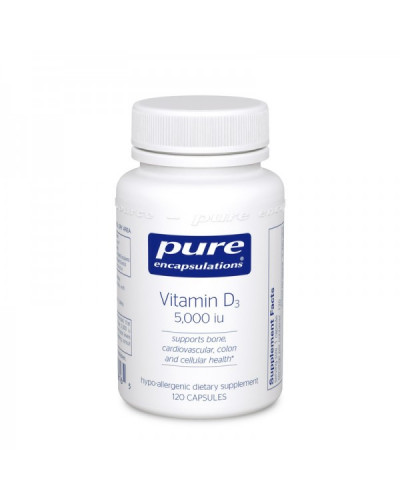 Vitamin D3 5,000 IU 120 capsules