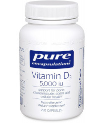Vitamin D3 5,000 IU 250 capsules