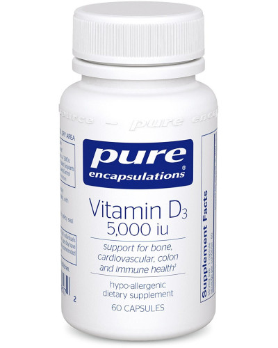 Vitamin D3 5,000 IU 60 capsules