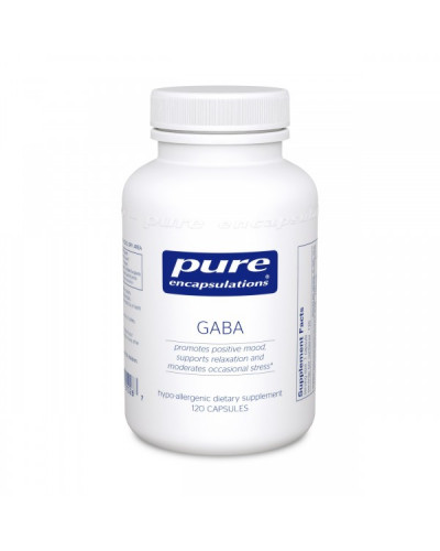 GABA- 120 Caps- Pure Encapsulation