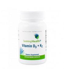 Vitamin D3 + K2- 60 veg caps