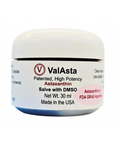 ValAsta Topical Astaxanthin Salve with DMSO 30ML