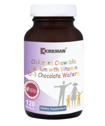 Children’s Chewable Calcium with Vitamin D-3 Chocolate Wafers 120 ct