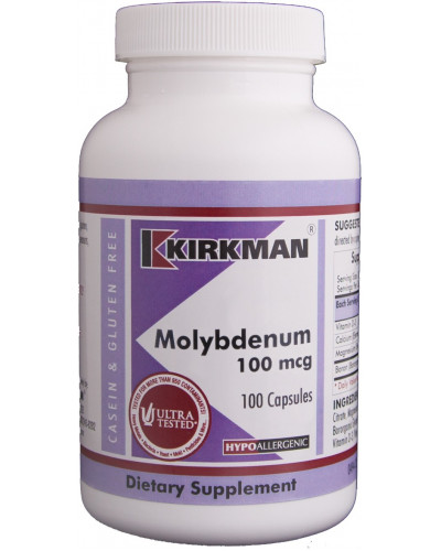 Molybdenum 100 mcg Capsules - Hypo 100 ct