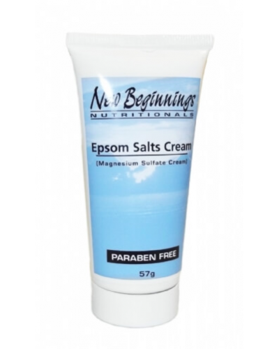 Epsom Salts Cream - Magnesium Sulfate Cream (2 oz)