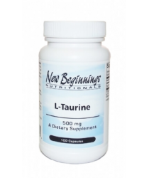 L-Taurine 500 mg (100 caps)