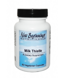 Milk Thistle 200 mg (60 caps) - New Beginnings