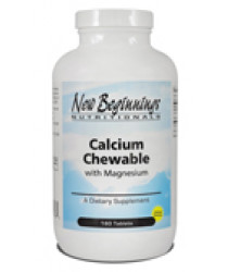 Calcium Chewable w / Magnesium 180 Tablets